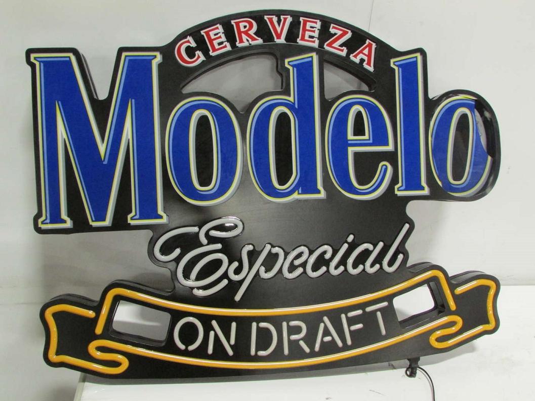 Modelo Especial Logo Beer Bar Pub Store Neon Light Sign