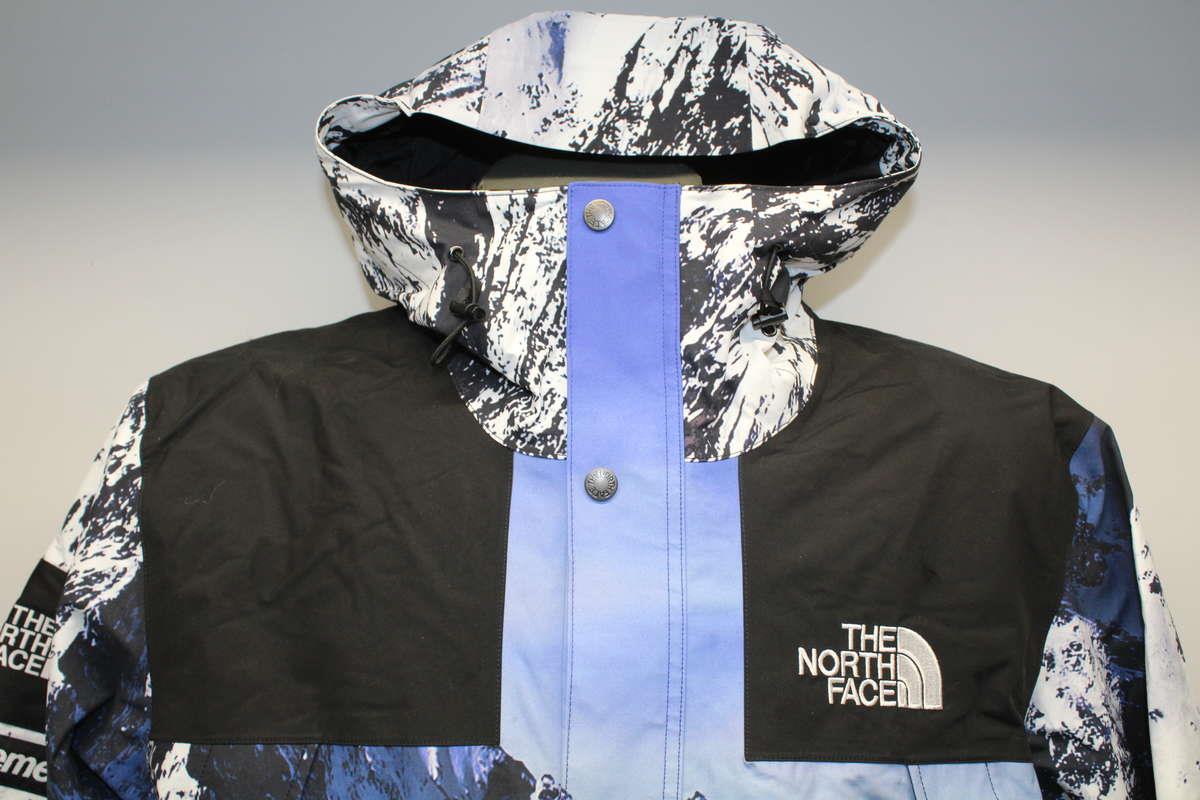 The North Face x SUPREME Men's Size XL Mountain Print Parka FW17 | eBay